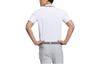 adidas Polo Shirts Men's White Polo Collar Moderate Straight Fit HA1324