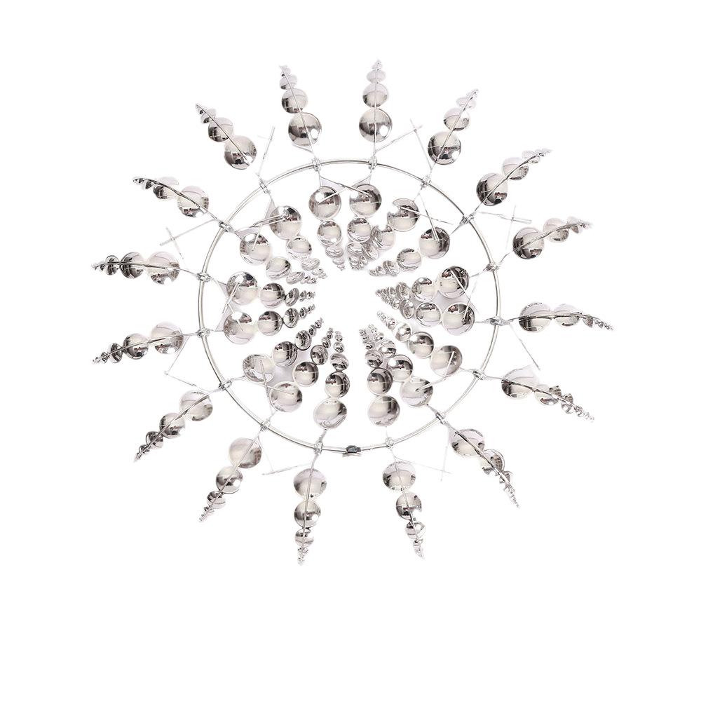 Creative Outdoor Wrought Iron Windmill: Rotating Metal Garden Decoration