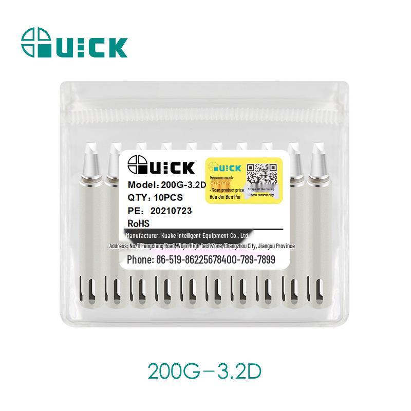 Quick KuaiKe 3202/713 High-Frequency Soldering Station with 200G-B/C/D/I Tips