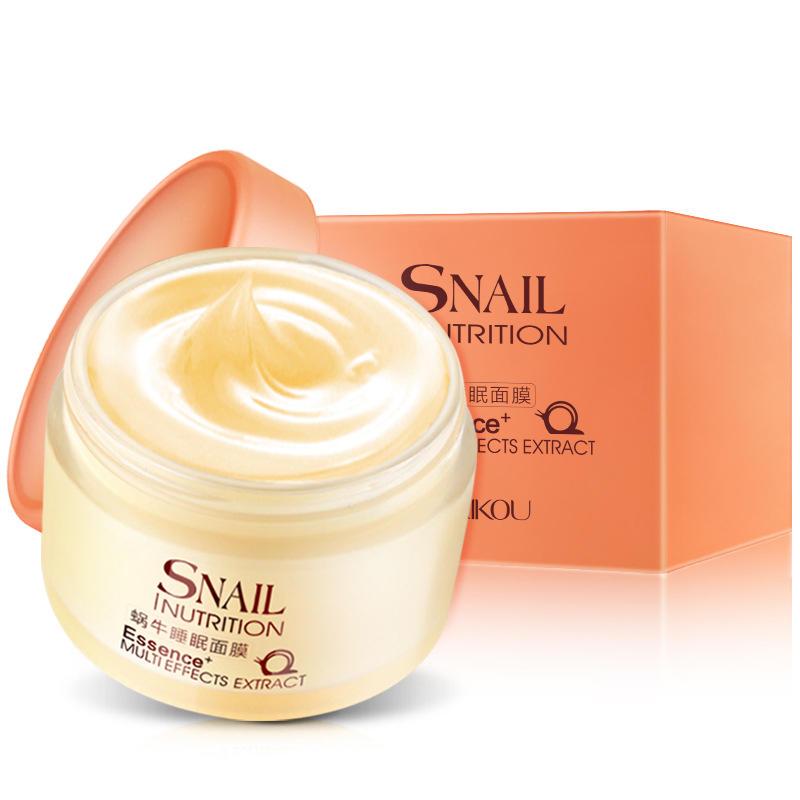 snail night cream
