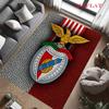 Tapete Rug Club Benfica para Sala de Estar Quarto Decoração de Sofá de Casa, Tapete de Chão Antiderrapante para Brincadeiras de Crianças