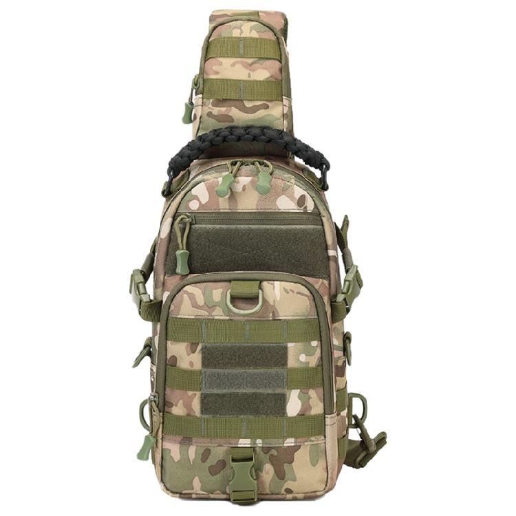 Multifunctional Fishing Tackle Crossbody Bag Single Shoulder Bag Chest Bag Large Capacity Watertight Fishing Baits Bag