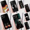 Vintage Music Guitars Cover For Xiaomi 14 13 15 Ultra 11T 12T 13T 14T Pro POCO X7 X6 Pro X3 X5 F5 F6 M6 Pro Case