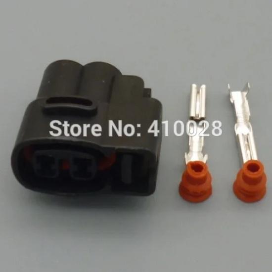 shhworldsea 5/30/100set 2pin 2.0mm for Kia ignition coil ignition connector plug Fuel Injector Connector Wiring harness Plugs 5set