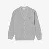 [Lacoste] Men's Pique V-Neck Cardigan AH186E-56G5HI