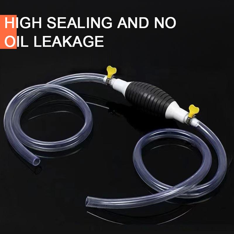 SEAMETAL Handy Manual Gas Oil Pump Car Fuel Pump Hand Straw Pump Durable for Liquid Gasoline Tuning Fuel Gasoline Diesel Pump