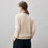 Komomboka Women's Thickened Cashmere Round Neck Sweater