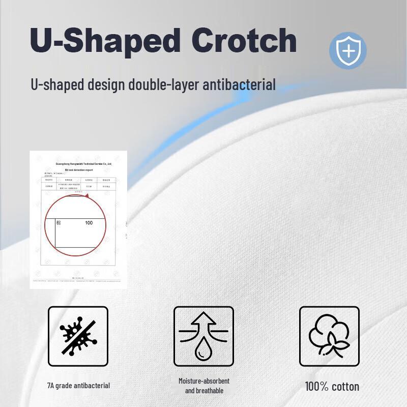 Nanjiren Men's Disposable Cotton Boxer Briefs (5-Pack)