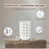 Handwoven Ceramic Toothbrush Holder Bathroom Organizer Luxury Toothpaste Tube Makeup Brush Storage
