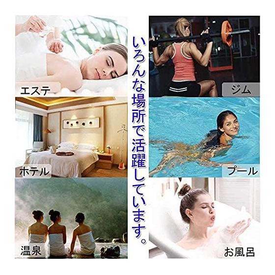 Etech Wrap Towel, 80cm Length, Rolled Towel, Large, Plain, Absorbent, Soft, Fluffy, Fluffy, After Bath, Pool Towel, Microfiber Bath Towel (Pink)