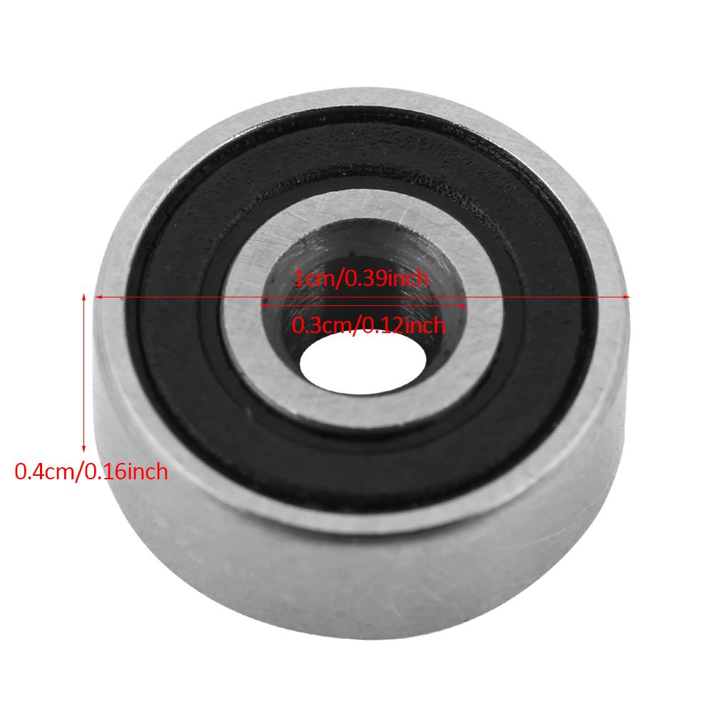 623 Bearing Ball Bearing 623-2RS Double Rubber Sealed Steel Miniature Deep Ball Bearings 3*10*4mm Steel Bearing