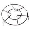 New Multifunctional Steamer Three-legged Low-leg Thickened Kitchen Rack Microwave Steamer Round Steamer Stainless Steel