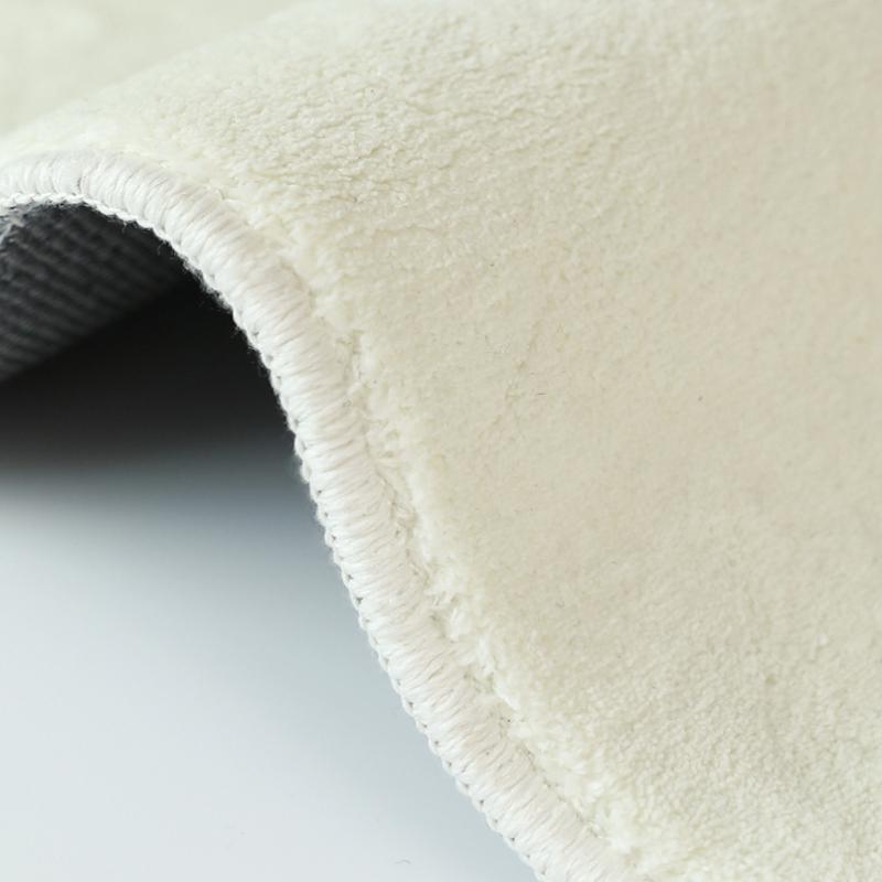 Nordic Style Rugs for Bedroom Plaid Pattern Living Room Decoration Carpet Thicken Plush Bedside Rug Fluffy Soft Lounge Floor Mat