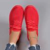 Summer Sports and Leisure Shoes Soft Sole Breathable Lightweight Hollow Versatile Fly-woven Mesh Shoes