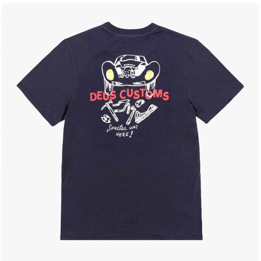 DeuS Ex Machina Men S T ShirT SpecTer workShop Dmf241540b