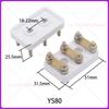 3pcs YS80 for Wiring Board Rac Three-phase Motor Terminal Block