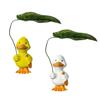 Duck Statue Decorative Birthday Gift Duck Figurine Desktop Craft Ornament for Office Indoor Outdoor Shelf Cabinet Living Room