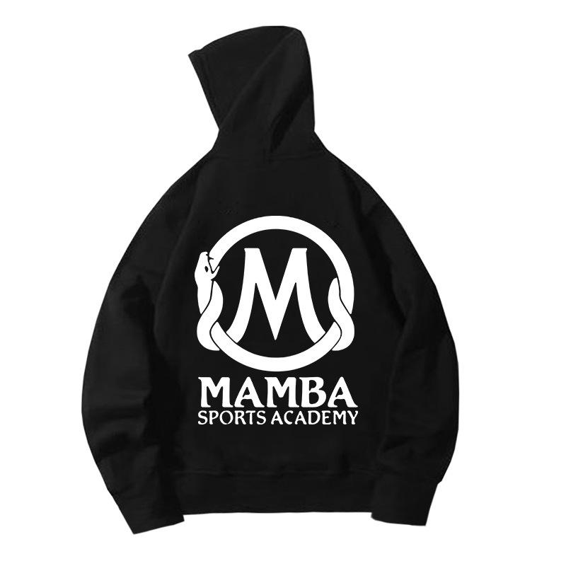 Kobe Mamba hooded sweater autumn and winter youth student trendy brand loose shoulder hoodie jacket