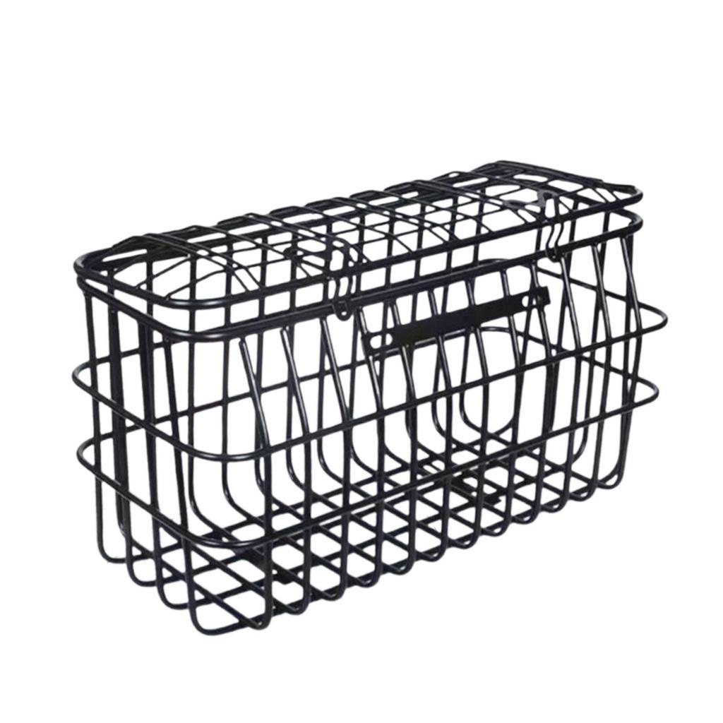 Electric Scooters Rear Basket ,Rear Cargo Rack, Wire , Storage Basket, with Cover for Shopping