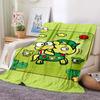 3D Printed Big -eyed Frog Card Kero Kero Keroppi Blanket Living Room Bedroom Sofa Cover Blanket Children's Nap Sleeping Blanket