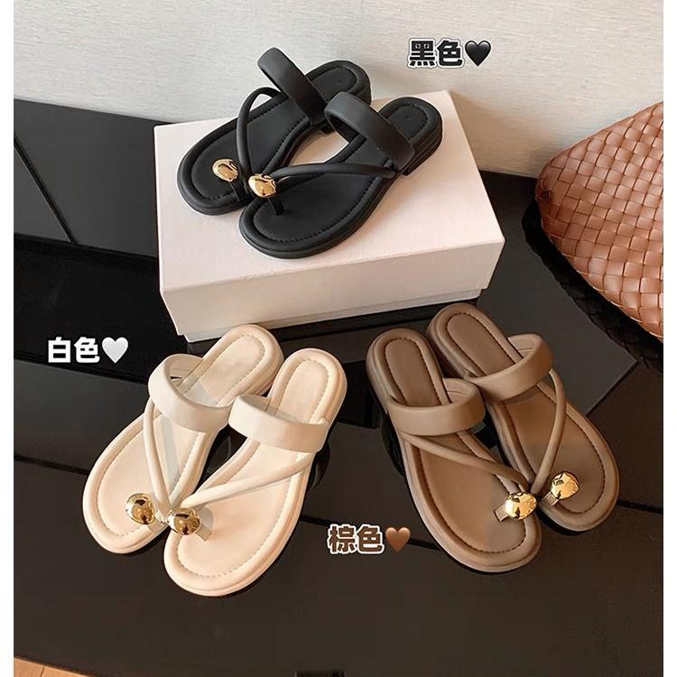 Bubble Golden Beads~ Fairy Wind with Skirt Cover Toe Thick Bottom Beach Casual Slippers Girls Sandals Summer