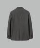 NONBLANK Wool Blend Ribbed Semi-Overfit Blazer_Grey