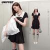 Sweet Cool Girl Doll Collar Pleated A-line Dress
