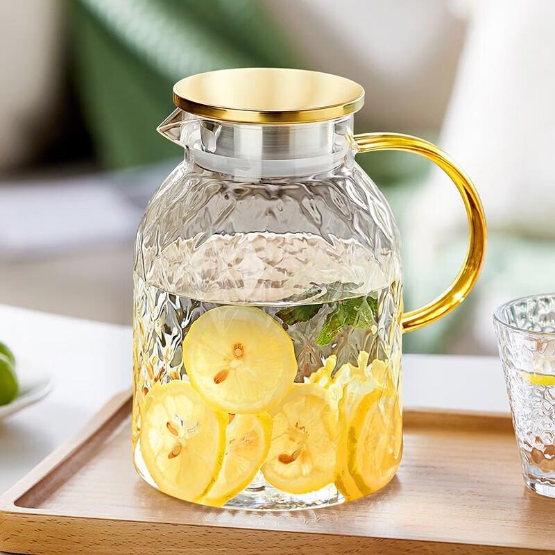 YIHUTEA Summer Series Borosilicate Glass Pitcher