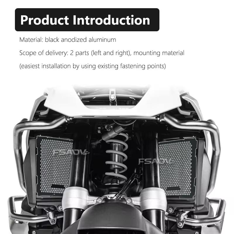 Fit For BMW R1300GS R 1300 GS Radiator Grille Guard Cover Protector R1300 GS ADV GS1300 R 1300GS 2023 2024 2025 Motorcycle