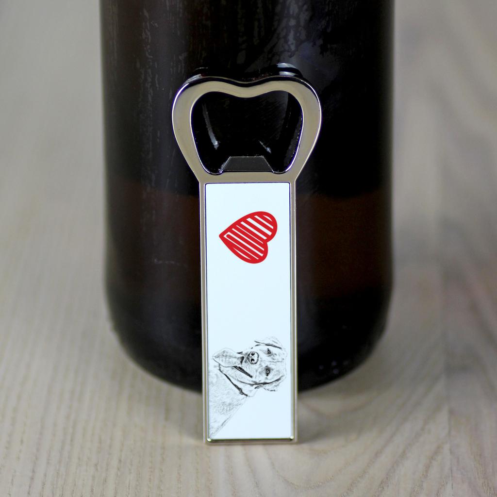 Labrador Retriever I - Otwieracz Do Butelek Z Psem, Personalizowany Otwieracz Na Lodówkę, Wyjątkowy Upominek Dla Mężczyzny Marki Art-Dog