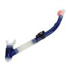 Dry Snorkel Tube PVC Silicone Easy Breath Lightweight Swimming Snorkel Tube for Diving Enthusiast