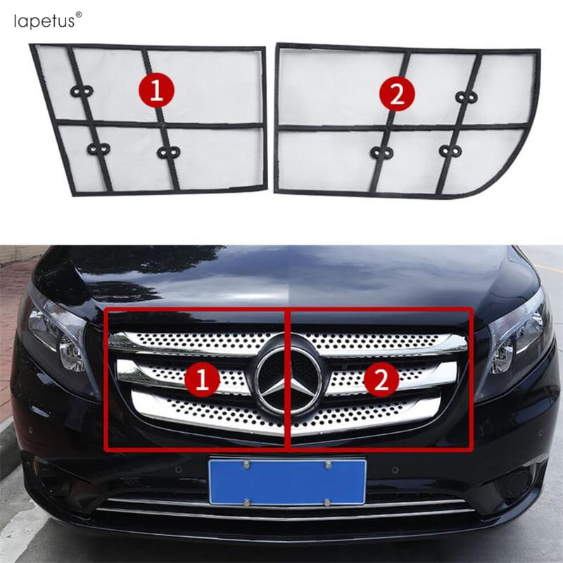 Car Front Grille ect ert Screening Mesh Net Dust Trim Protection Accessories Fit For Mercedes-Benz Vito W447 2014 - 2025