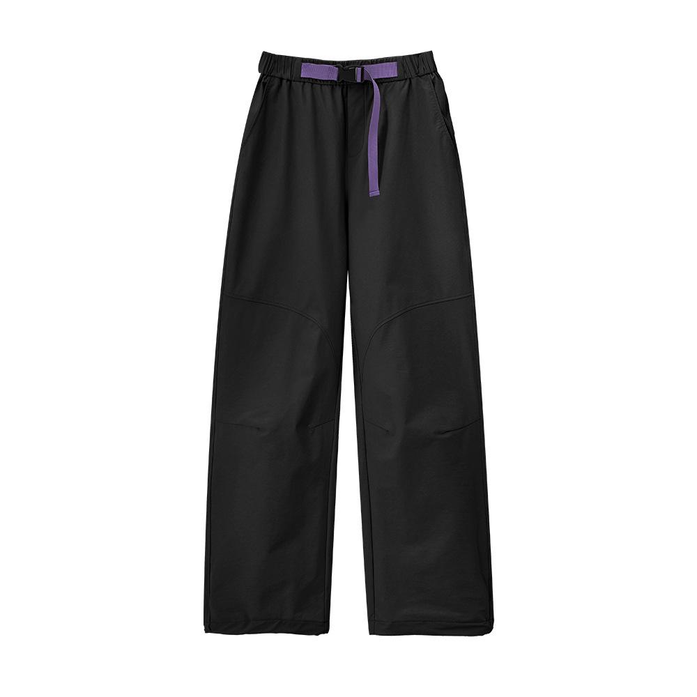 

ABOUTSEA Women s Outdoor Work Pants: Wear-resistant, Wrinkle-resistant, Waterproof, Adjustable Elastic Waist, Slim-Leg Fit Small