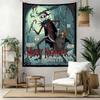 Christmas Nightmare Wall Decor Tapestry Art For Pet Memorial Birthdaywedding Party Backdrop Family Gift