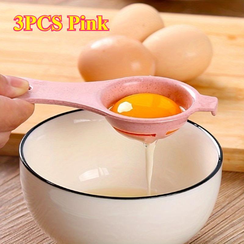 1/3PCS Egg Separator - Kitchen Baking Tool for Yolk and White, Ideal for Christmas & Halloween Baking