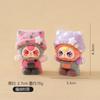 Flocking blind Box baby three cuddly action figure to touch blind bag tabletop adornment knickknack tide play cute pet For Gift