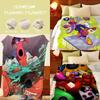 Game G-Garten O-Of B-Banban Throw Flannel Throw Blanket, Lightweight Cozy, Durable Washable Cute Cool