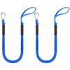 4FT Bungee Dock Lines for Boat Single Hook Dock Rope Ideal Boat Ropes for Kayak Jet Ski Pontoon Marine Anti-collision Rope 7
