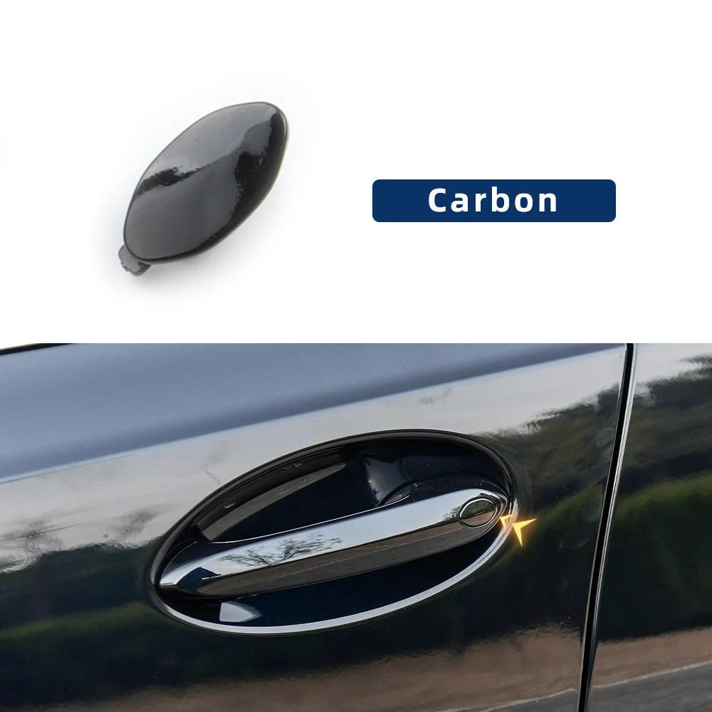 Car Driver Side Keyhole Cap for BMW 5/6/8 Series G20 G30 G06 Car Door Handle Key Hole Cover Cap for G05 G01 -23 51217489341