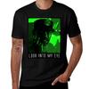 Look Into My Eye Tshirt Basic Short Sleeve Cotton Blend Tshirt