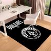 V-VOLCOM LOGO3 Printed Absorbent Washable Carpet, Non-Slip Bathroom Mats, Kitchen Rugs, Yoga Mat,Living Room Entrance, Camping Picnic Rugs