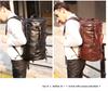 Geräumige Große Herren Reise-Duffle-Tasche Sport-Gepäcktasche Mit Hochwertigem Leder Und Schultergurten