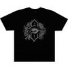 New Ins Fashion Brand Dark and Gloomythemed Printed Shortsleeved Tshirt for Both Men and Women Hiphop Style