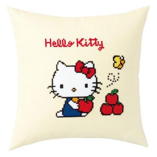 

Набор для вышивания Olympus Silk 6038 Подушка Hello Kitty Яблоко и Бабочка