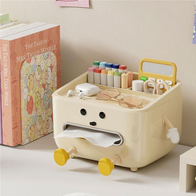 Elegant Plastic Tissue Box Organizers Contemporary Tissue Holder Box With Storage Organizers For A Mess Release Space