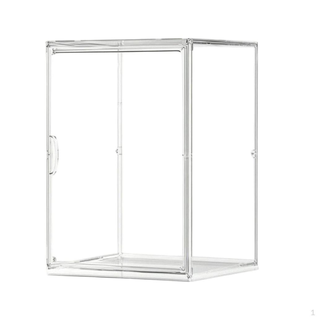 Transparent Handbag Display Case Stackable Clear Acrylic Bag Box for Closet, Wardrobe, Bedroom