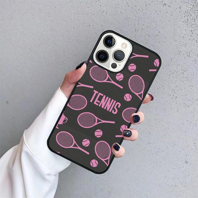 Tennis Ball Rackets Phone Case Cover For iPhone 17 Air 16 15 14 13 12 Pro Max 11 Pro Max Plus Coque Shell