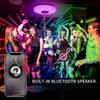 36w Led Music Ceiling Light Remote Control Bluetooth Speaker Rgb Rainbow Lamp