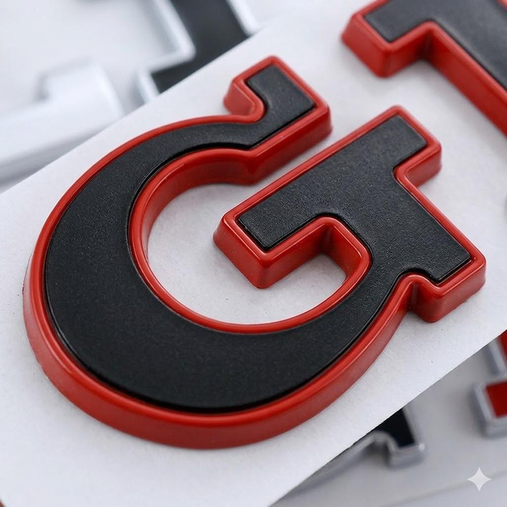 3D Metal Car Letters GLI Logo Rear Trunk Badge Emblem Sticker Decals For Volkswagen VW Jetta MK2 MK4 MK5 MK6 MK7 MK8 Accessories