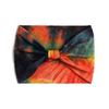 Fascia per capelli tie-dye sportiva e da yoga da donna extra larga da 18 cm